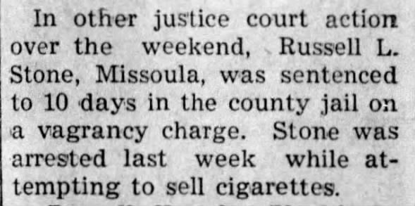 Clipping from Ravalli Republic